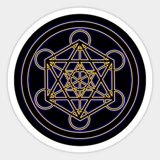 Metatron Blue Sticker